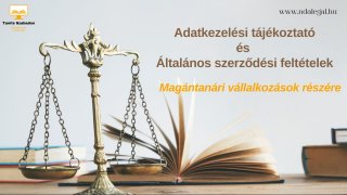 Jogi dokumentumok magántanároknak