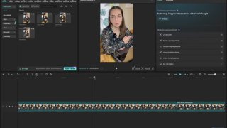 1. Videó vágása CapCuttal